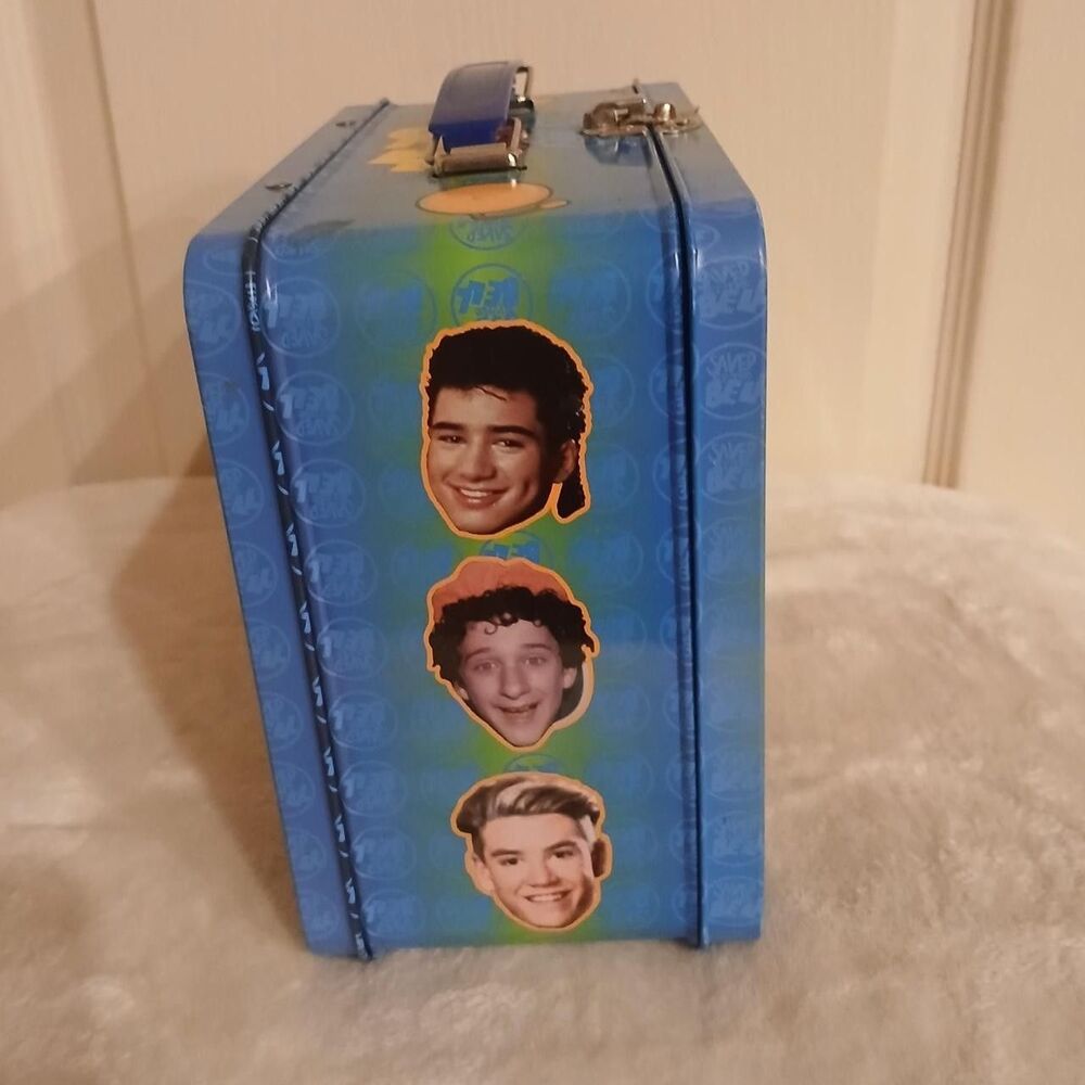 Vintage Y2K 2003 Saved By The Bell "Beef Cakes" Metal Tin Lunch Box - Picture 3 of 8